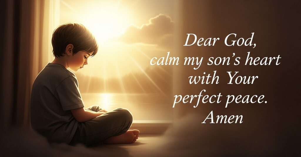 prayer for my son protection