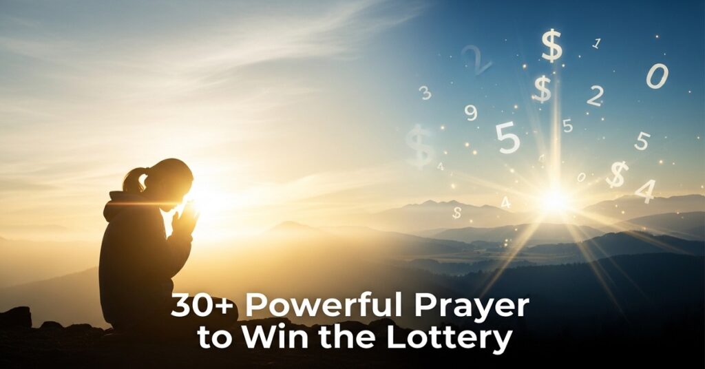 prayer to win the lottery