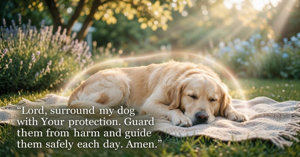 prayer for my dog

