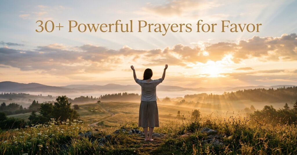 prayer for favor