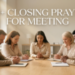 closing prayer for meeting
