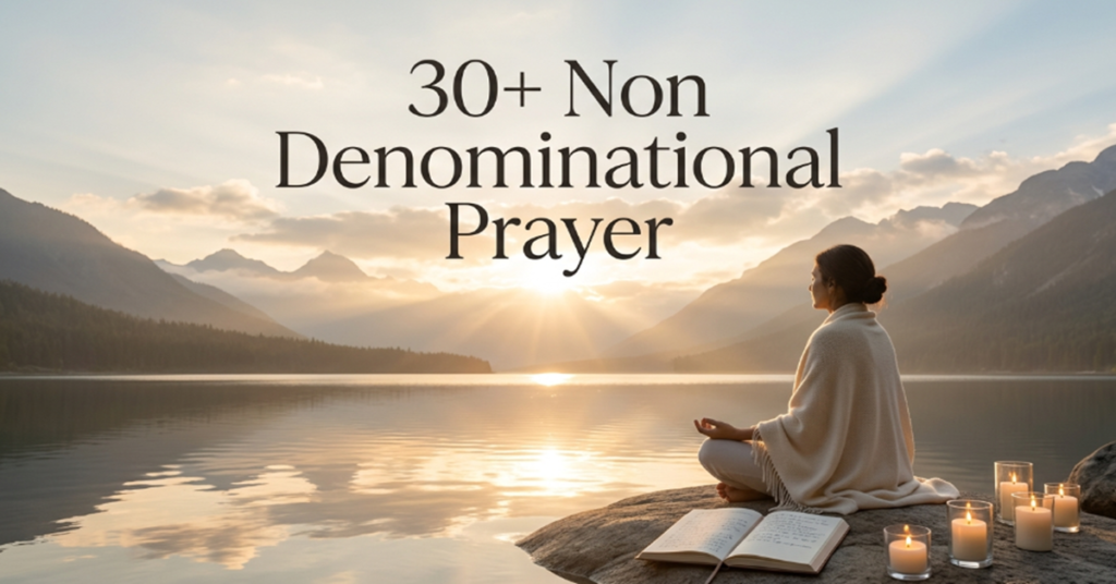 non denominational prayer