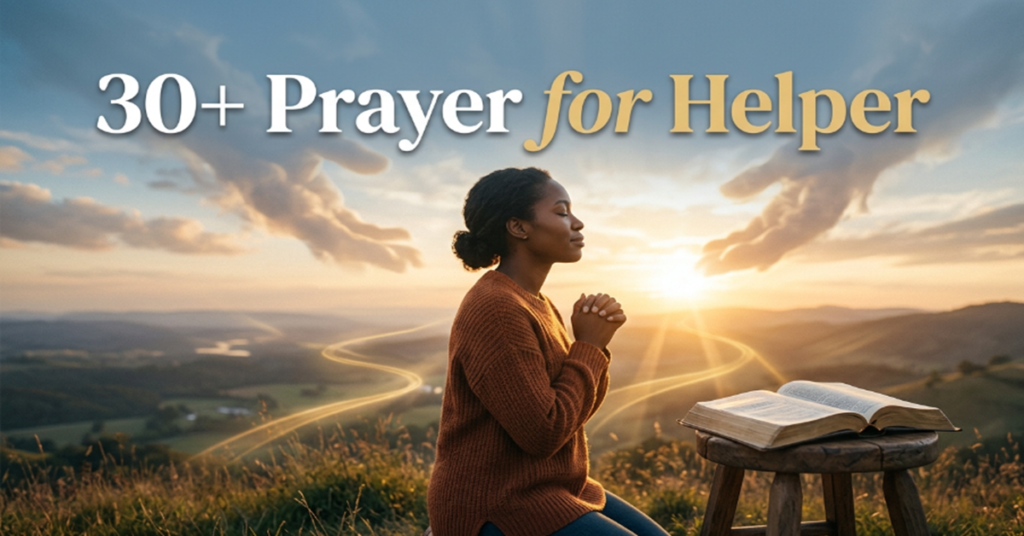 prayer for helper