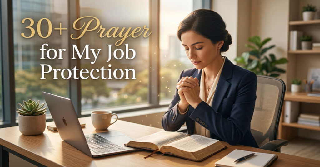 prayer for my job protection