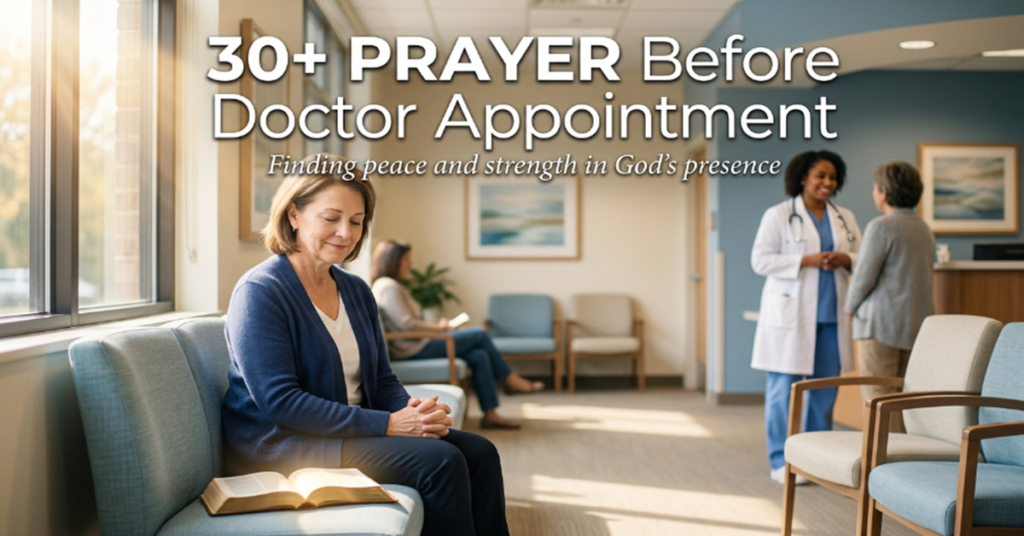 prayer before doctor appointment