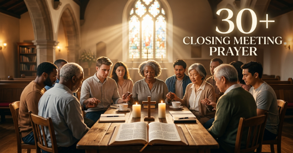 closing meeting prayer