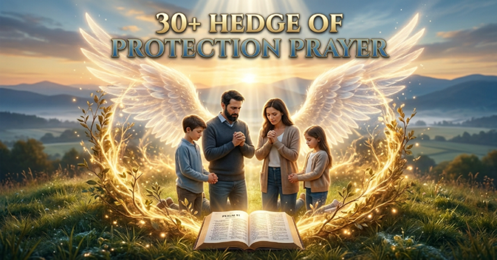 hedge of protection prayer