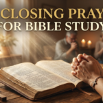 closing prayer for bible study