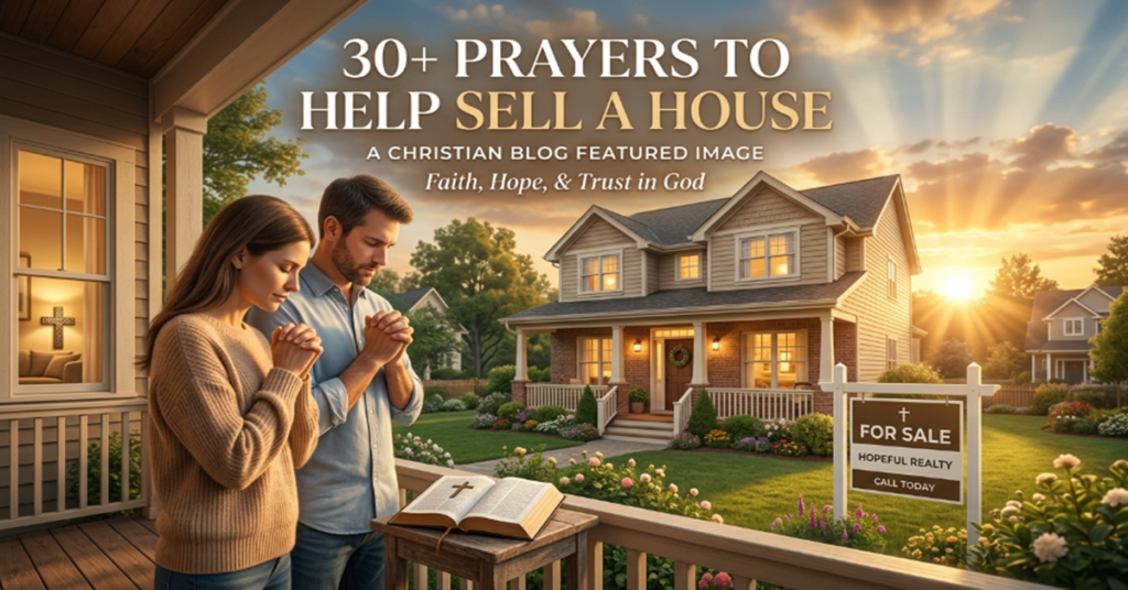 prayers to help sell a house