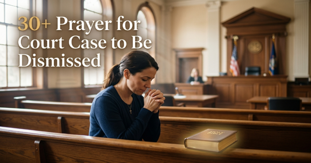 prayer for court case to be dismissed