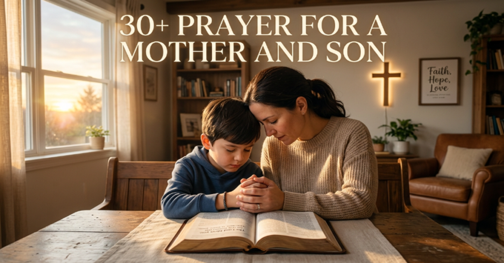 prayer for a mother and son