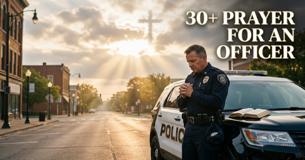 prayer for an officer