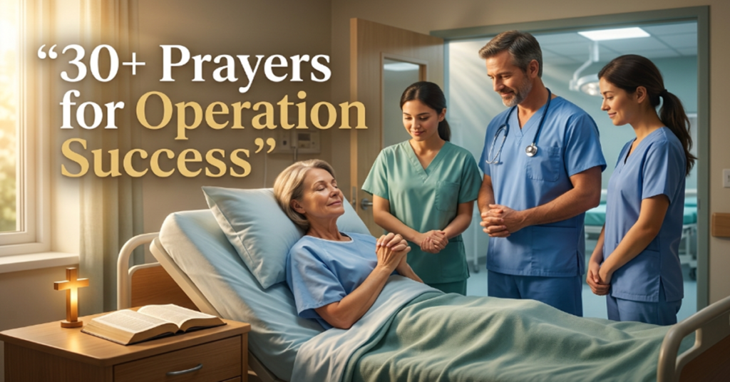 prayers for operation success