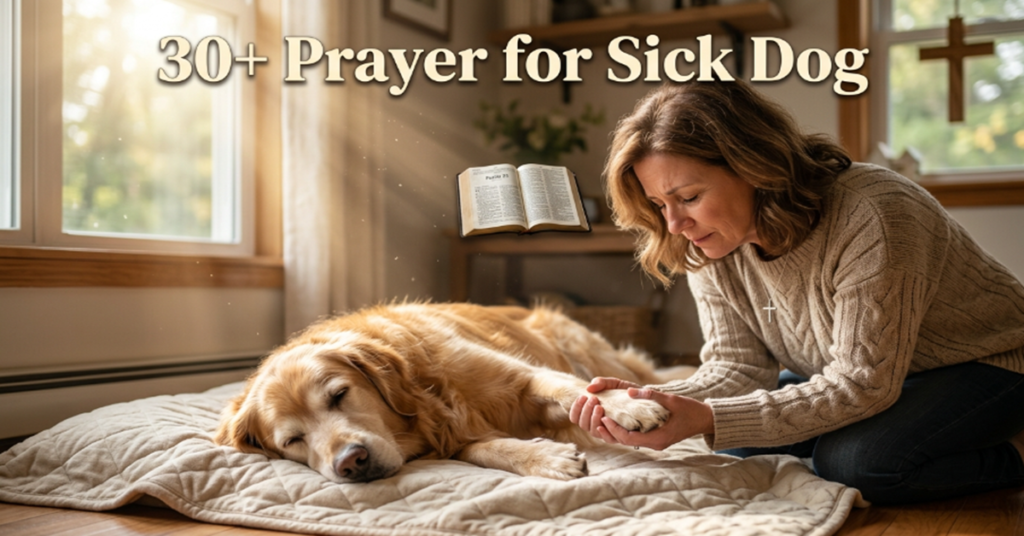 prayer for sick dog