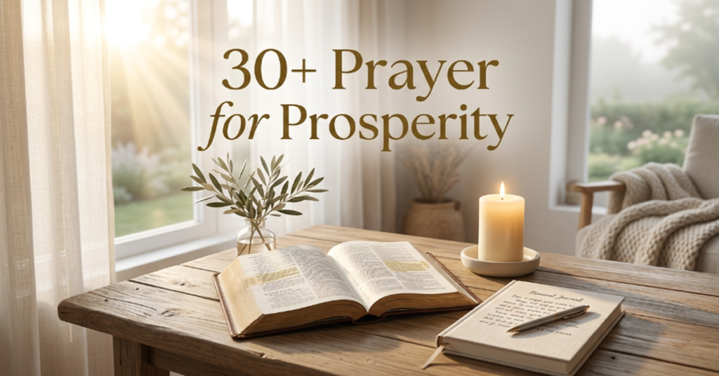 prayer for prosperity