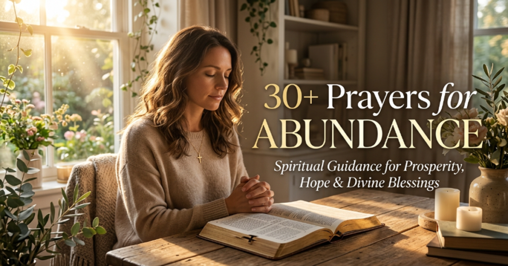 prayers for abundance