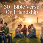 bible verse on friendship