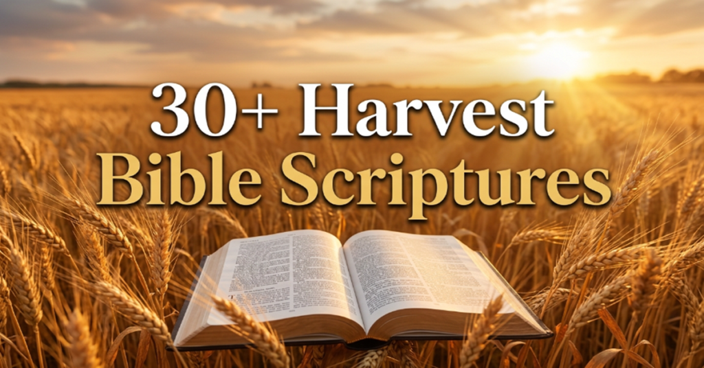 harvest bible scriptures