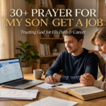 prayer for my son to get a job