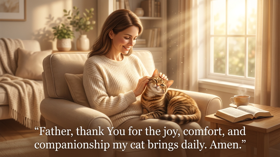 cat prayer