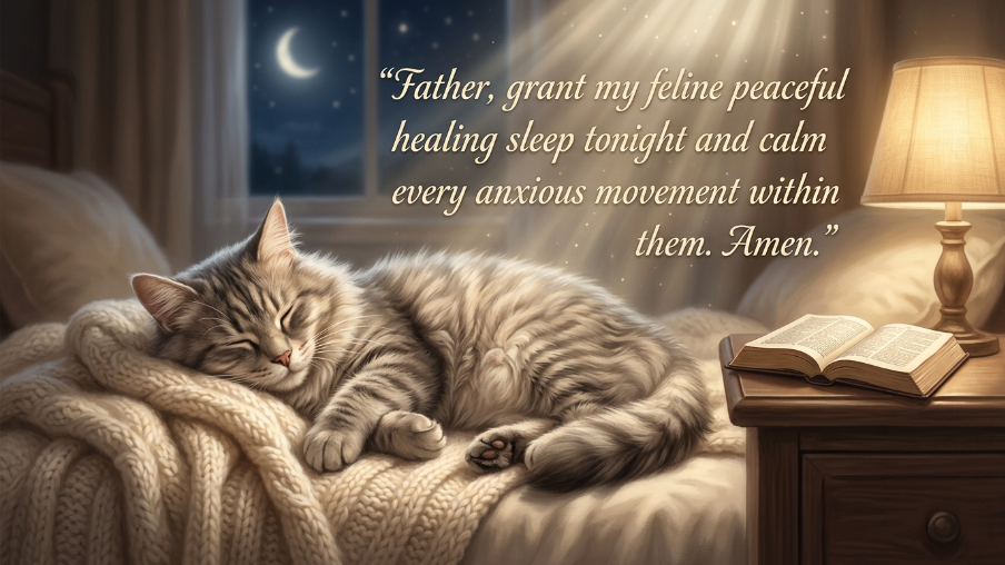 cat prayer
