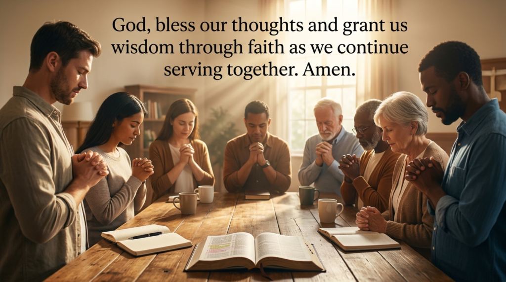 closing meeting prayer