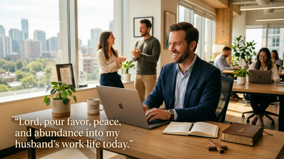 prayer for husband at work