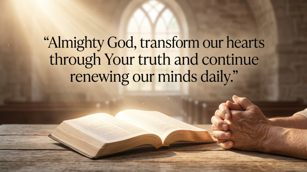 closing prayer for bible study