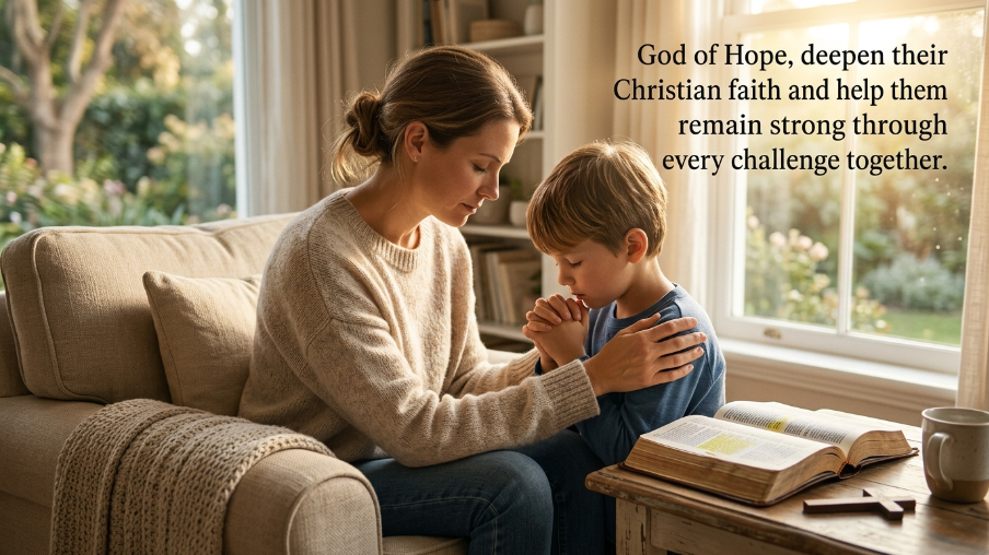 prayer for a mother and son