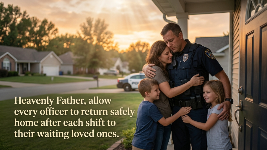 prayer for an officer
