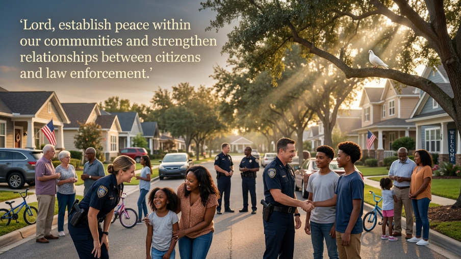 prayer for an officer