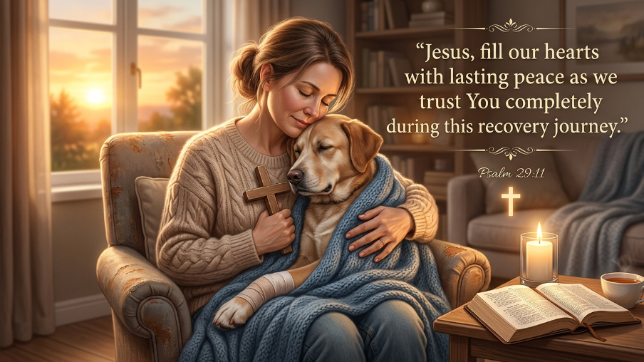 prayer for sick dog