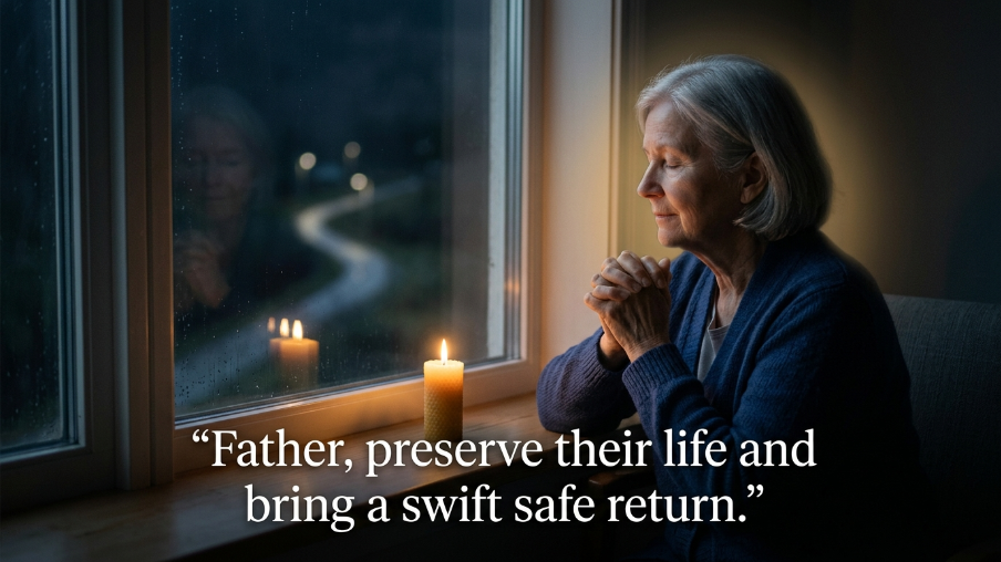 prayer for missing person
