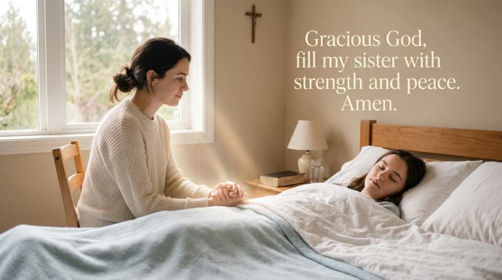 healing prayer for my sister for strength