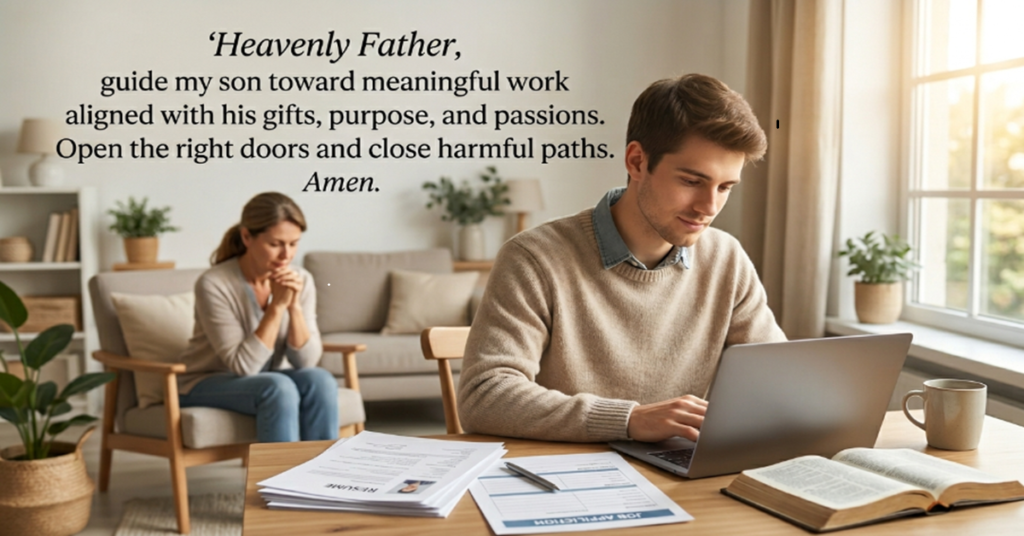 prayer for my son to get a job