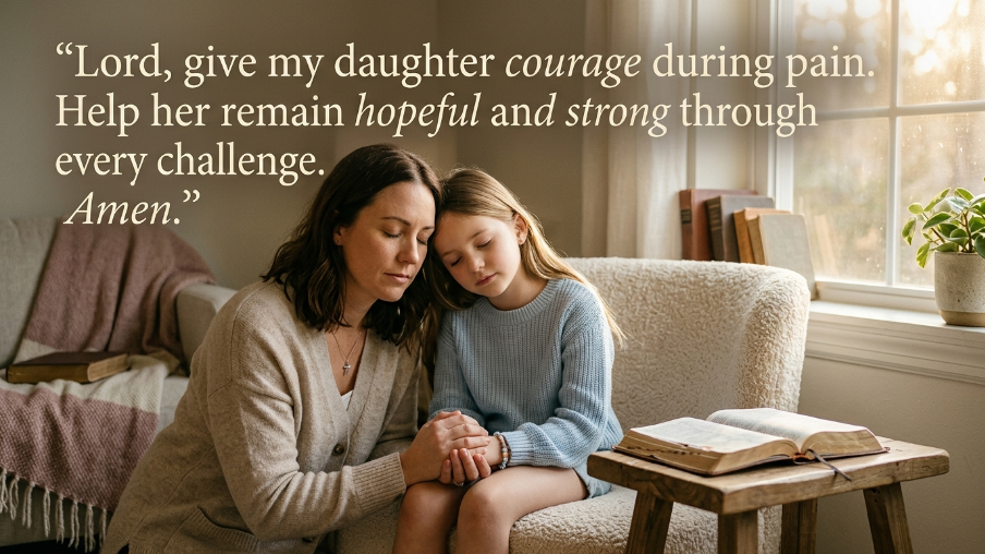 prayer for my daughter healing