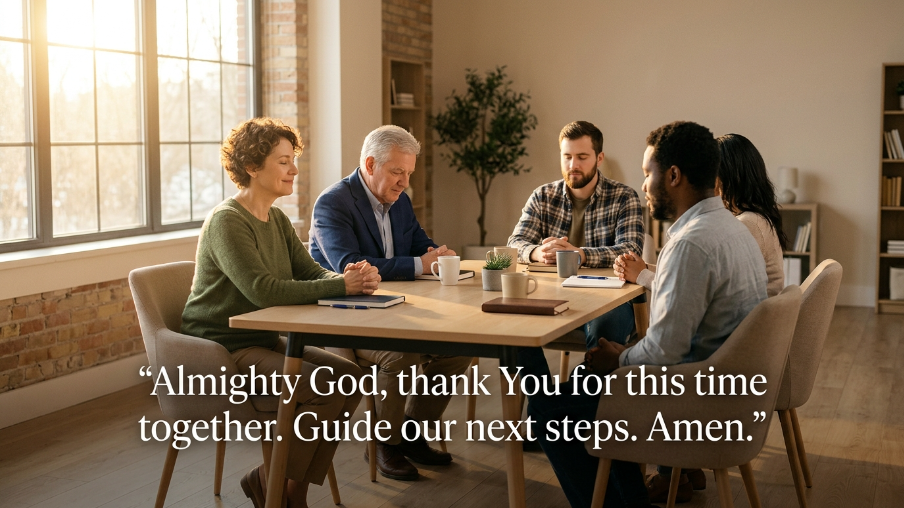 closing prayer for meeting