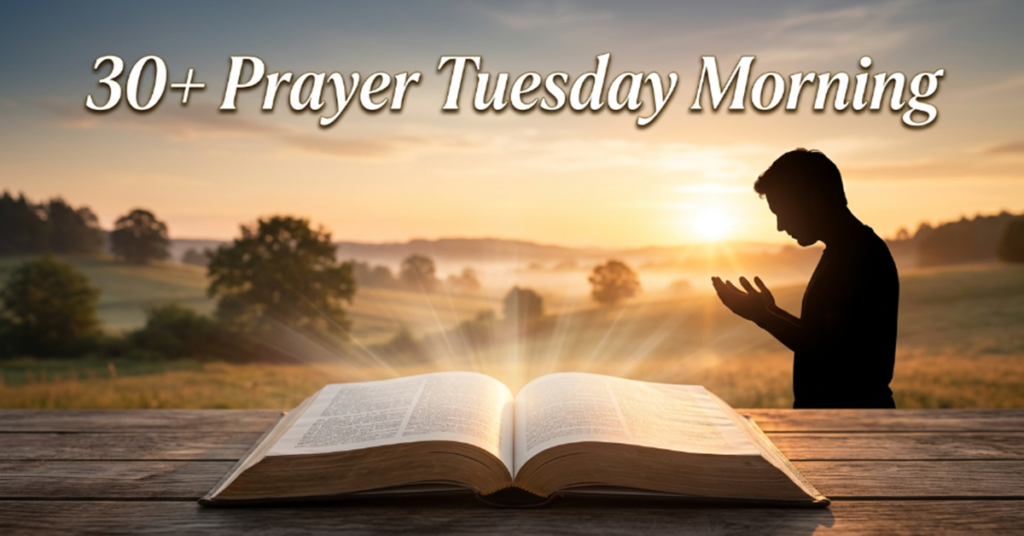 prayer tuesday morning