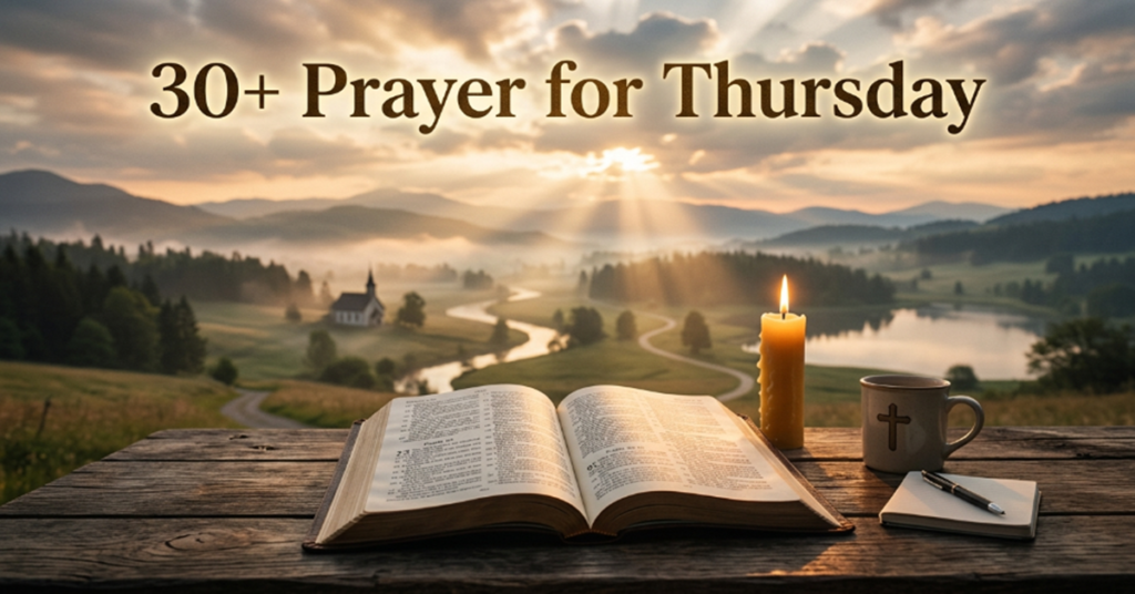 prayer for thursday