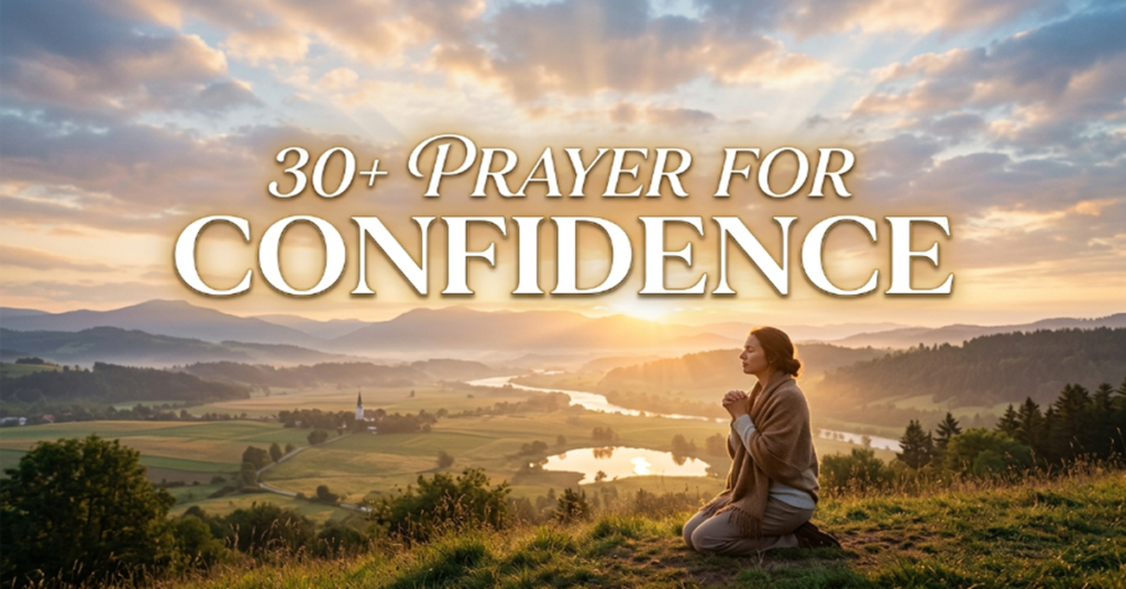 prayer for confidence