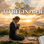 how to begin a prayer