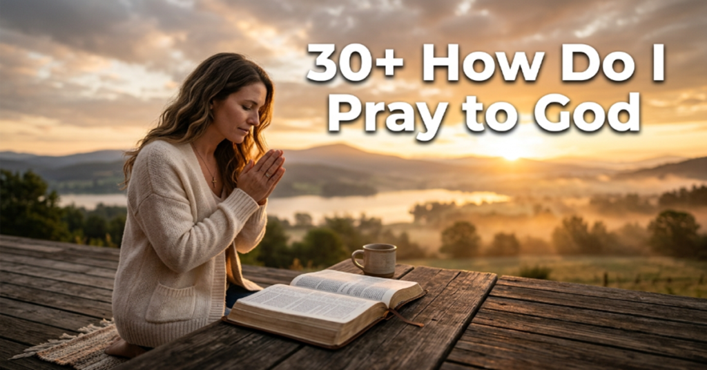 how do i pray to god