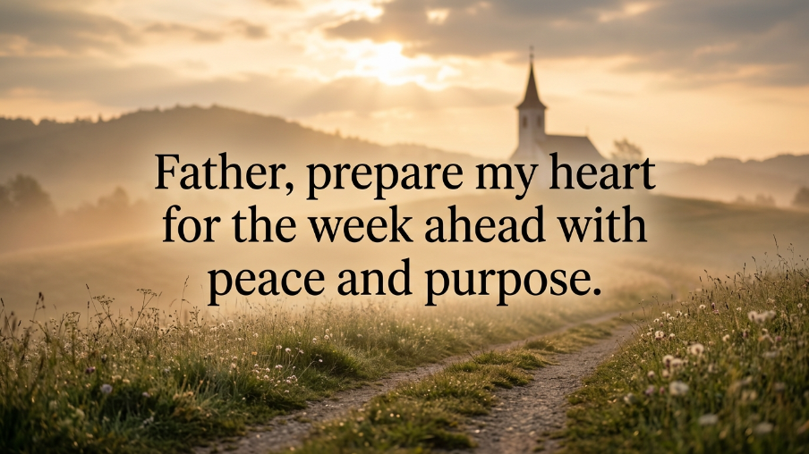 sunday prayer blessing