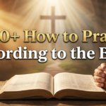 how to pray according to the bible
