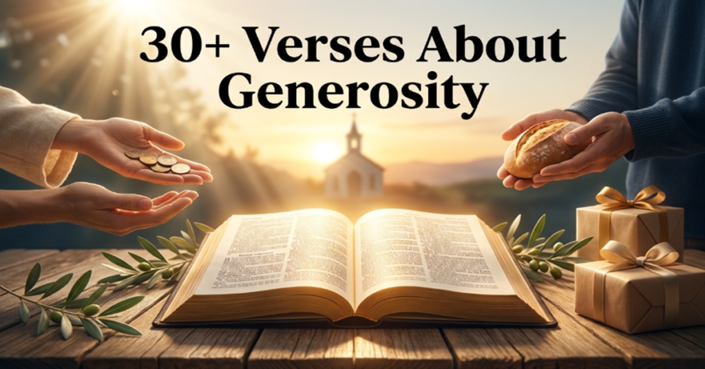 verses about generosity