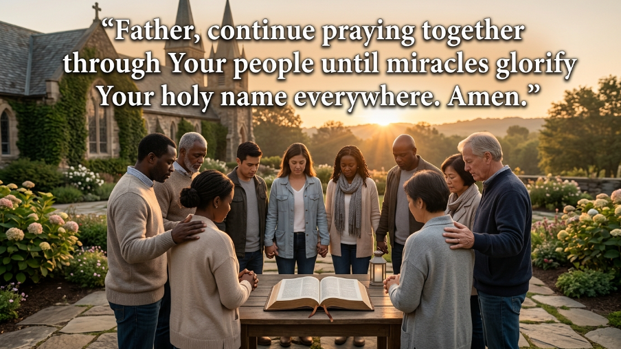 praying for a miracle