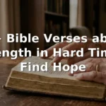 30+ Bible Verses about Strength in Hard Times